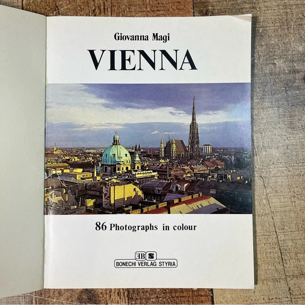 Ephesus Vienna Bonechi Travel Catalog Book Paris Guide Vacation Souvenir